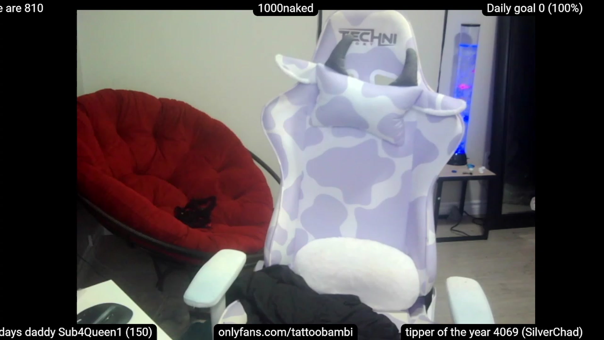Gallery image thumbnail from Tattoobambi's myfreecams stream on, 05/01/2023, 01:06 image 9 of 20