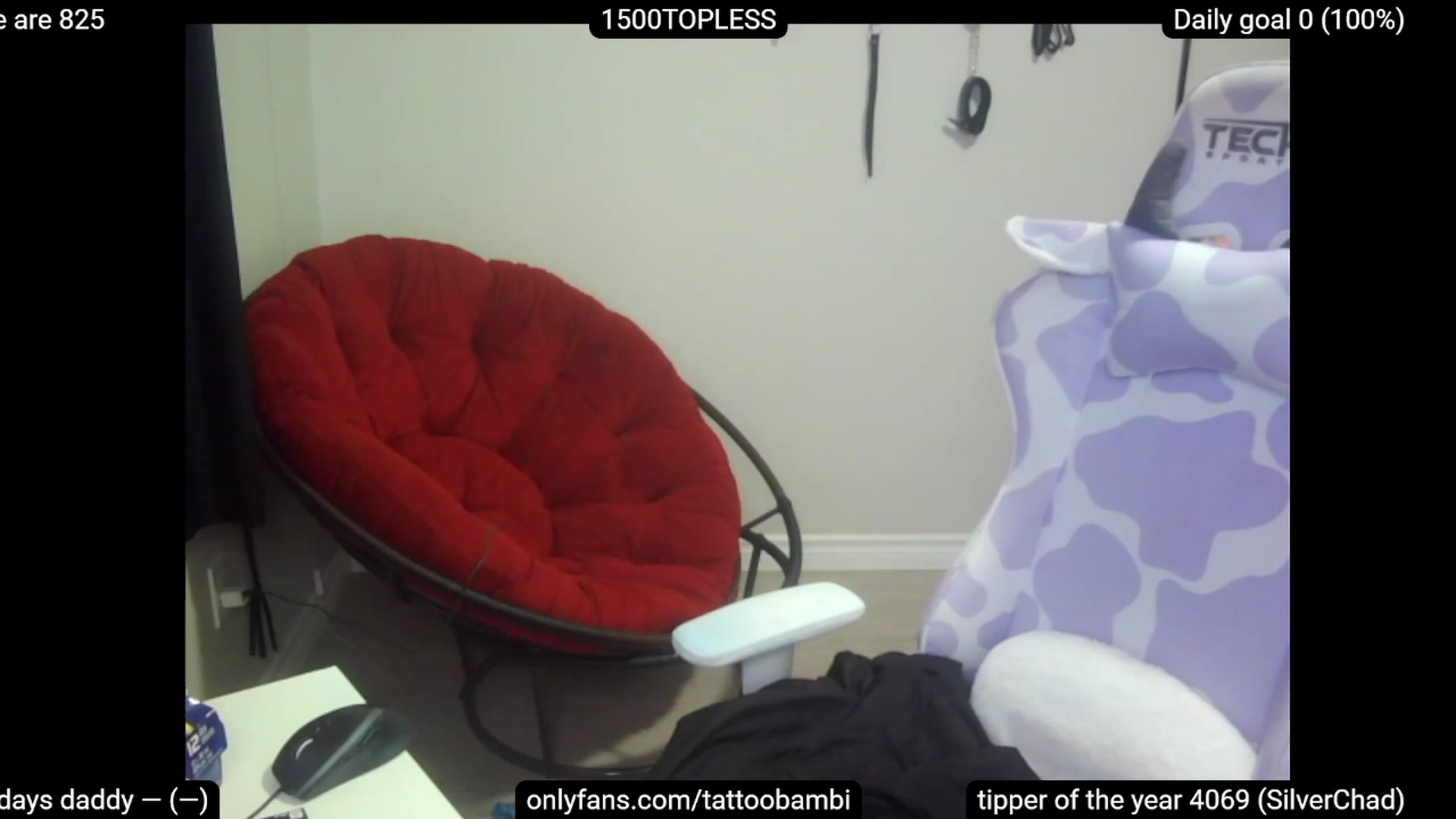 Gallery image thumbnail from Tattoobambi's myfreecams stream on, 05/01/2023, 01:06 image 1 of 20