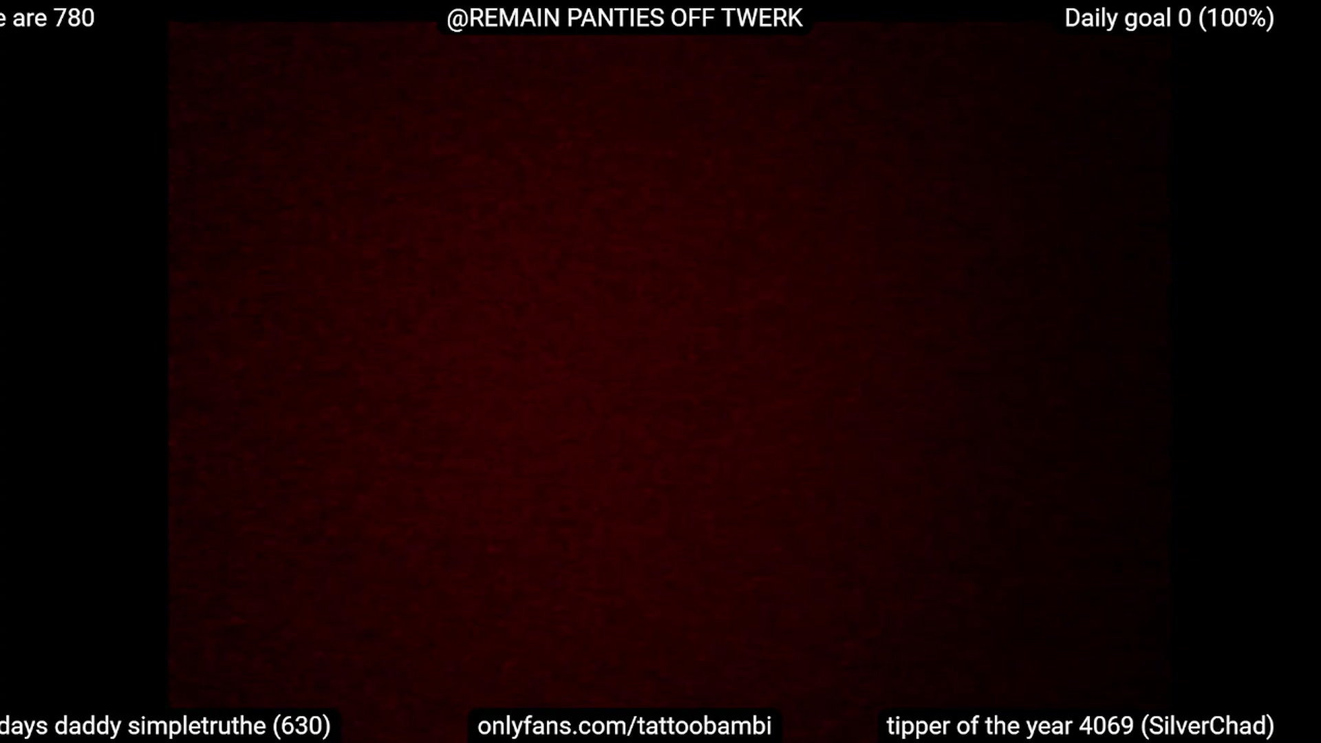 Gallery image thumbnail from Tattoobambi's myfreecams stream on, 05/03/2023, 22:26 image 19 of 20