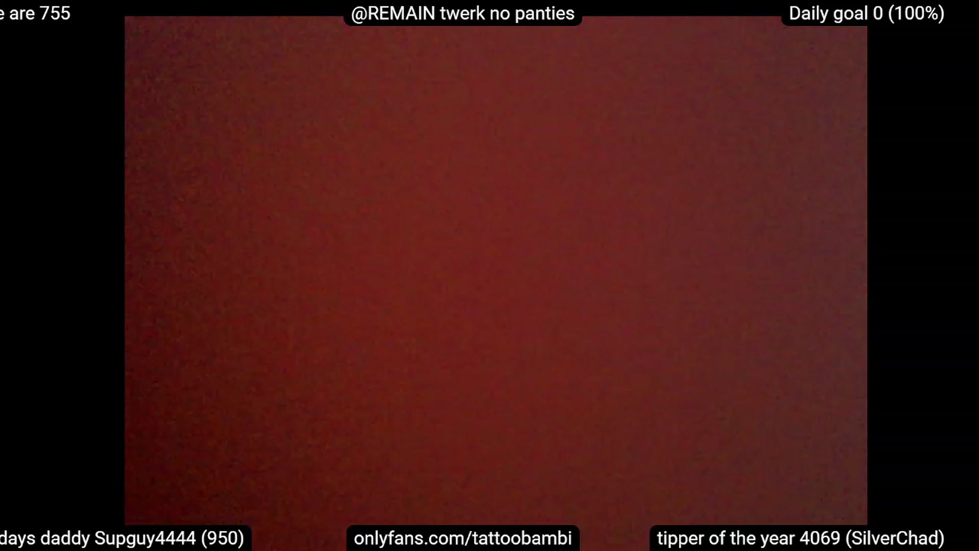 Gallery image thumbnail from Tattoobambi's myfreecams stream on, 05/05/2023, 04:27 image 7 of 20