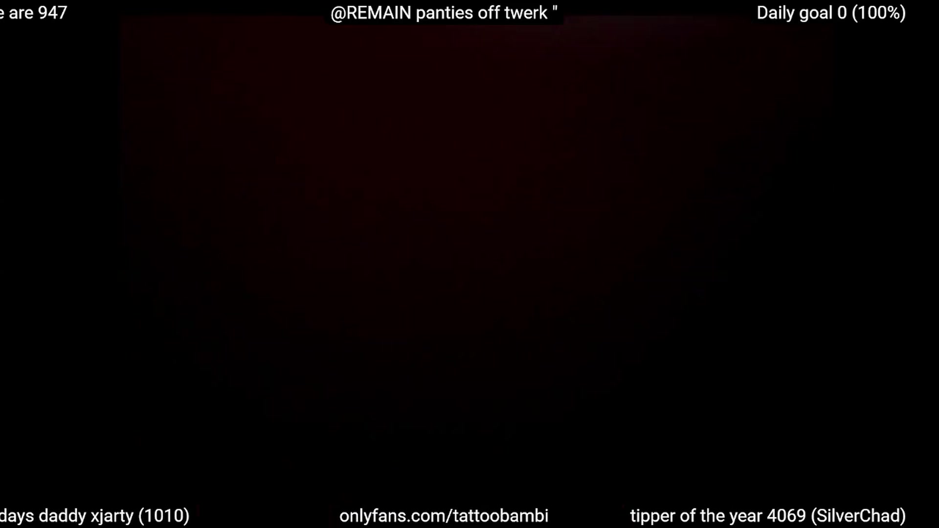 Gallery image thumbnail from Tattoobambi's myfreecams stream on, 05/07/2023, 03:09 image 6 of 20