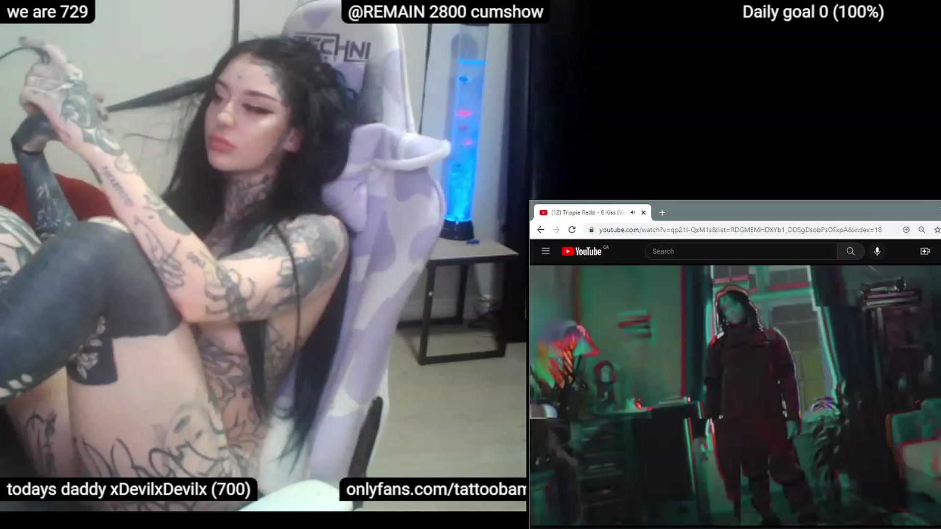 Gallery image thumbnail from Tattoobambi's myfreecams stream on, 05/09/2023, 06:35 image 13 of 20