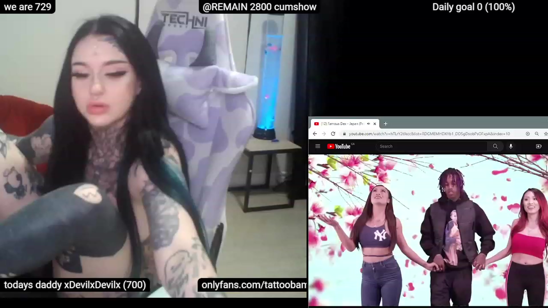 Gallery image thumbnail from Tattoobambi's myfreecams stream on, 05/09/2023, 06:35 image 9 of 20