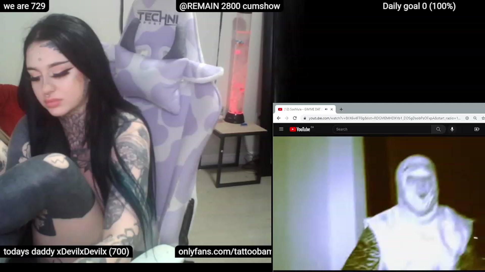 Gallery image thumbnail from Tattoobambi's myfreecams stream on, 05/09/2023, 06:35 image 8 of 20