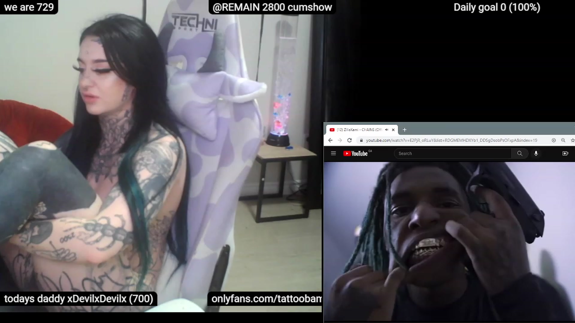 Gallery image thumbnail from Tattoobambi's myfreecams stream on, 05/09/2023, 06:35 image 11 of 20