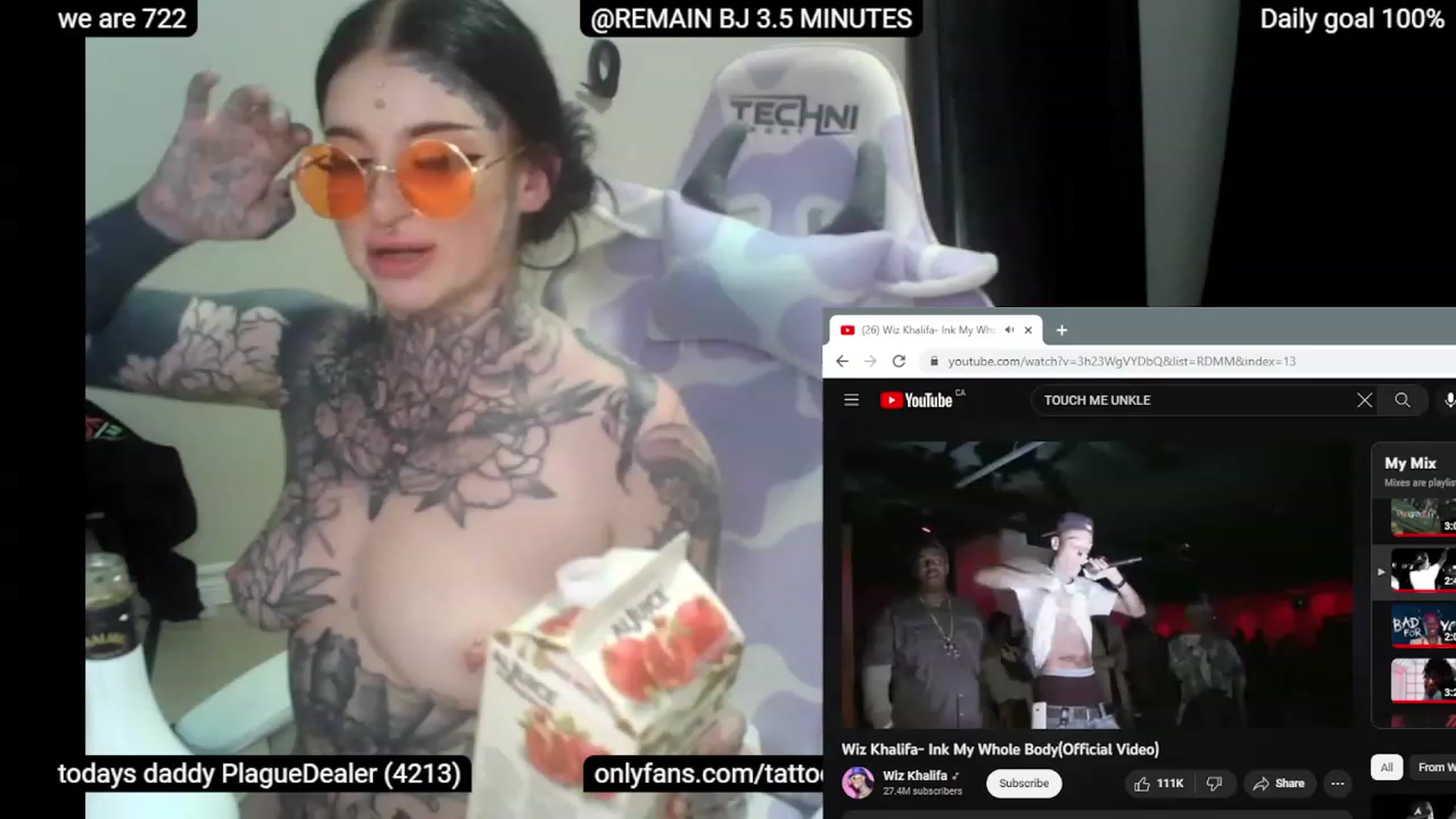 Gallery image thumbnail from Tattoobambi's myfreecams stream on, 05/27/2023, 03:47 image 15 of 20