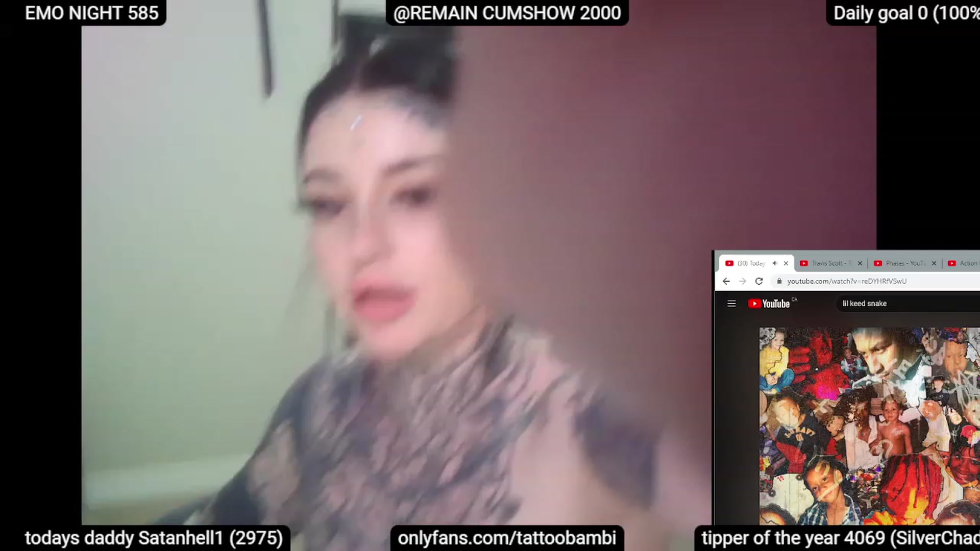 Gallery image thumbnail from Tattoobambi's myfreecams stream on, 06/01/2023, 02:36 image 17 of 20
