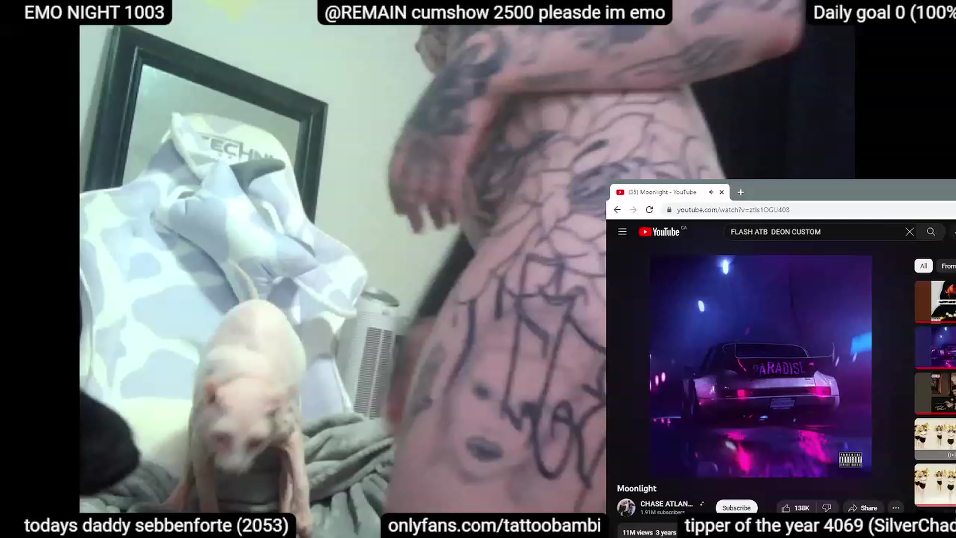 Gallery image thumbnail from Tattoobambi's myfreecams stream on, 06/10/2023, 05:03 image 20 of 20