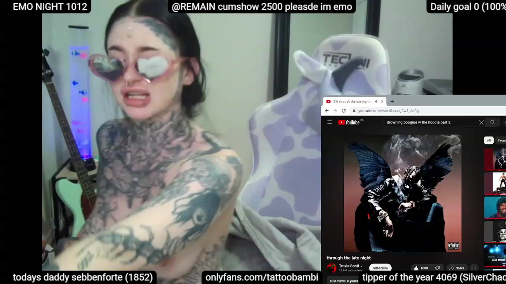 Gallery image thumbnail from Tattoobambi's myfreecams stream on, 06/10/2023, 05:03 image 5 of 20