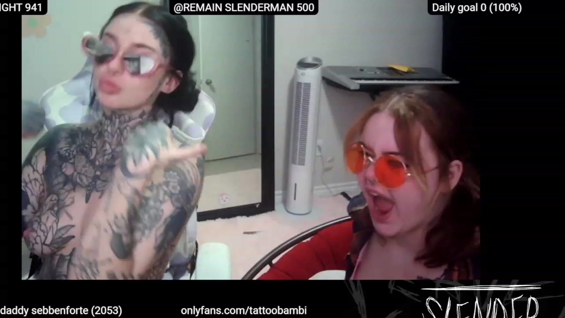 Gallery image thumbnail from Tattoobambi's myfreecams stream on, 06/10/2023, 07:11 image 16 of 20