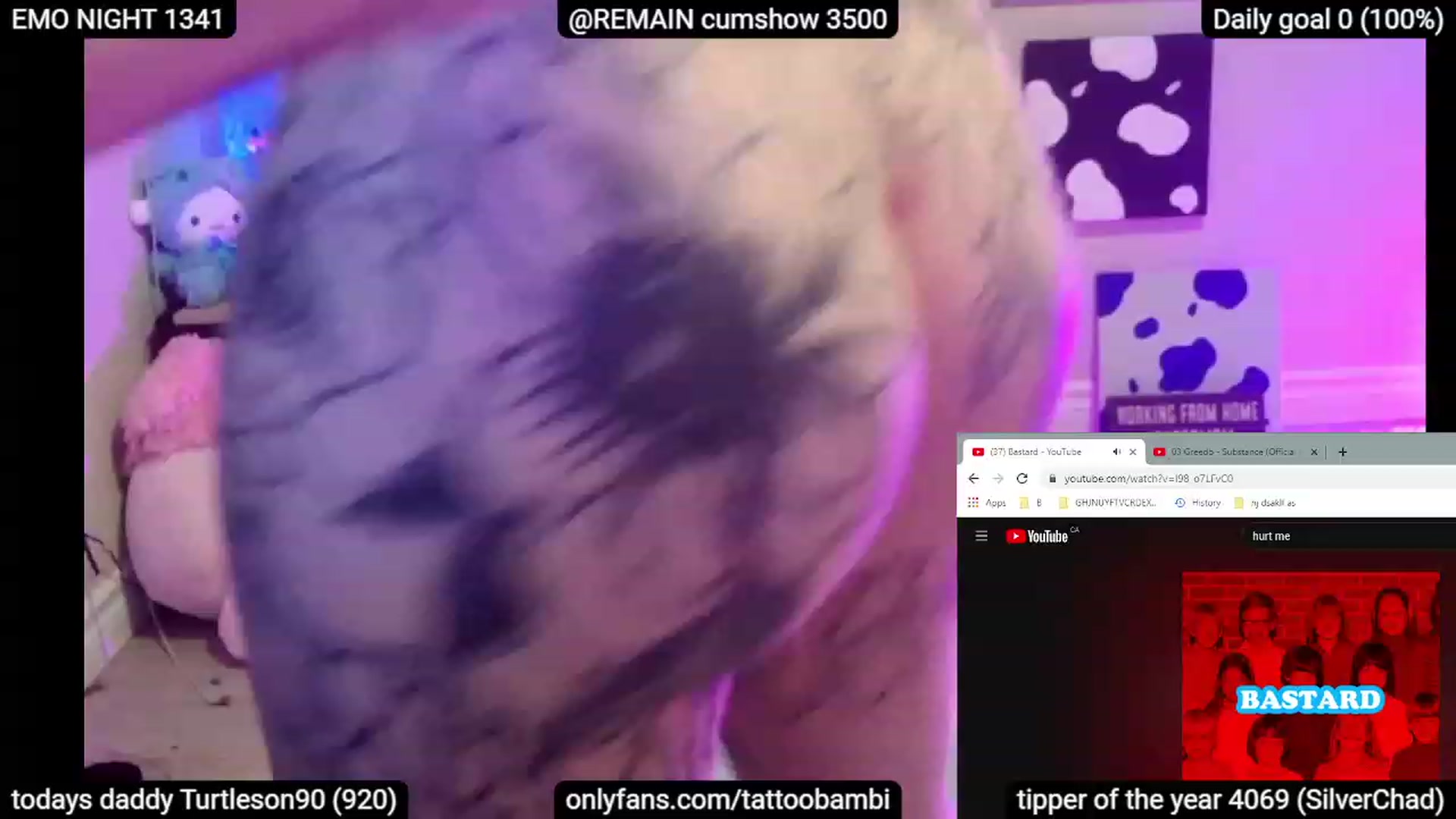 Gallery image thumbnail from Tattoobambi's myfreecams stream on, 06/17/2023, 05:02 image 8 of 20