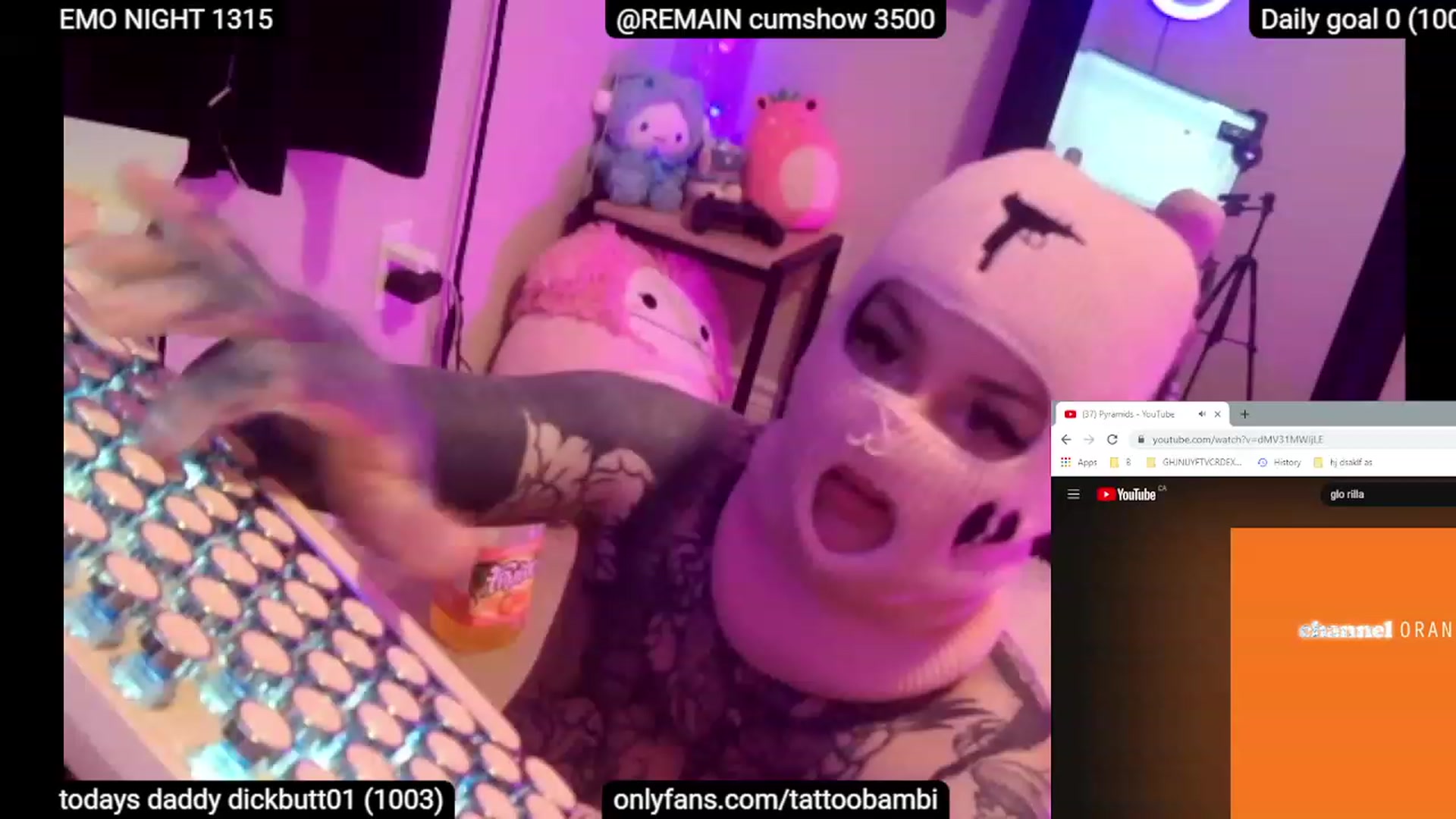 Gallery image thumbnail from Tattoobambi's myfreecams stream on, 06/17/2023, 06:02 image 4 of 20