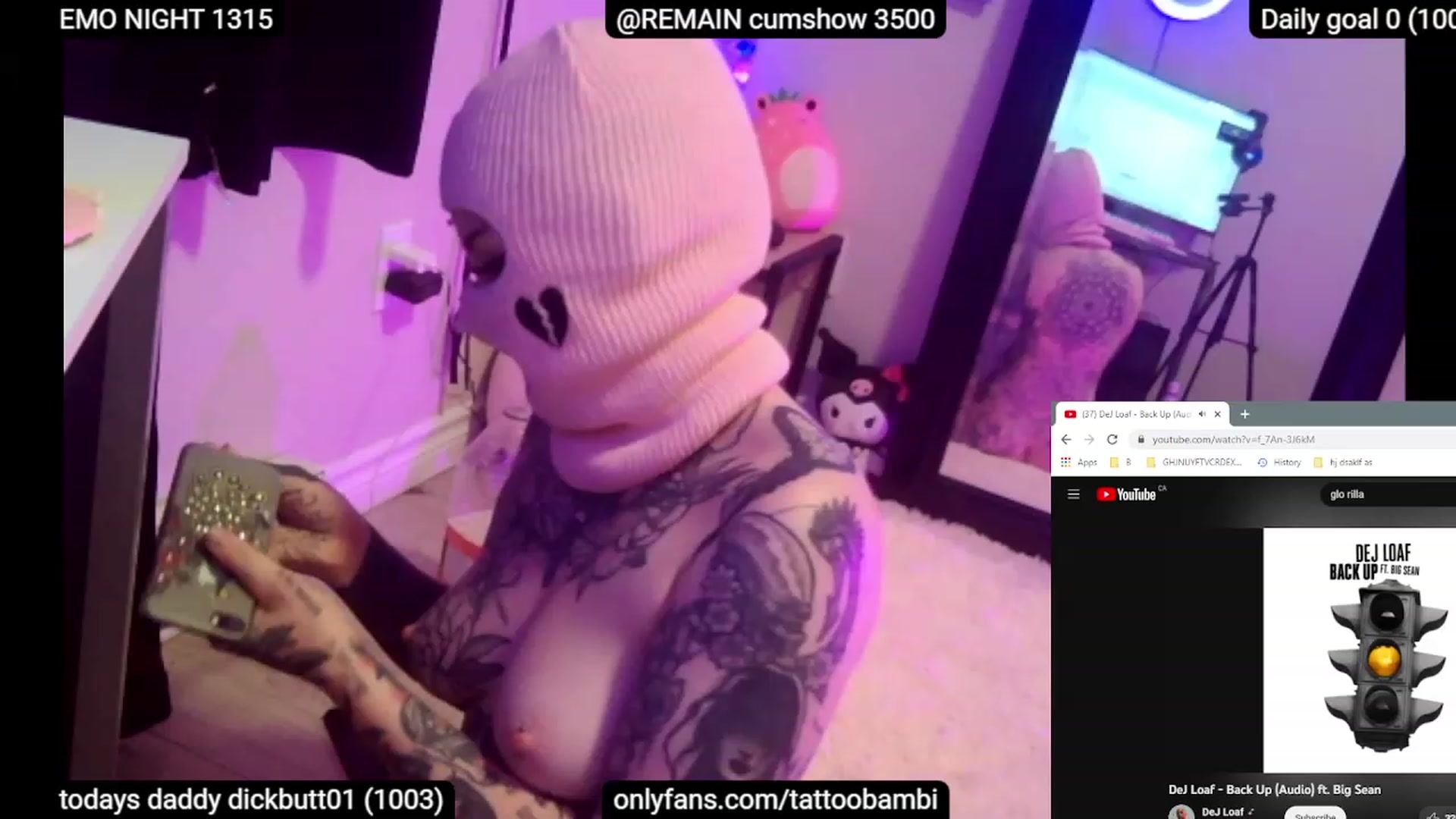 Gallery image thumbnail from Tattoobambi's myfreecams stream on, 06/17/2023, 06:02 image 8 of 20
