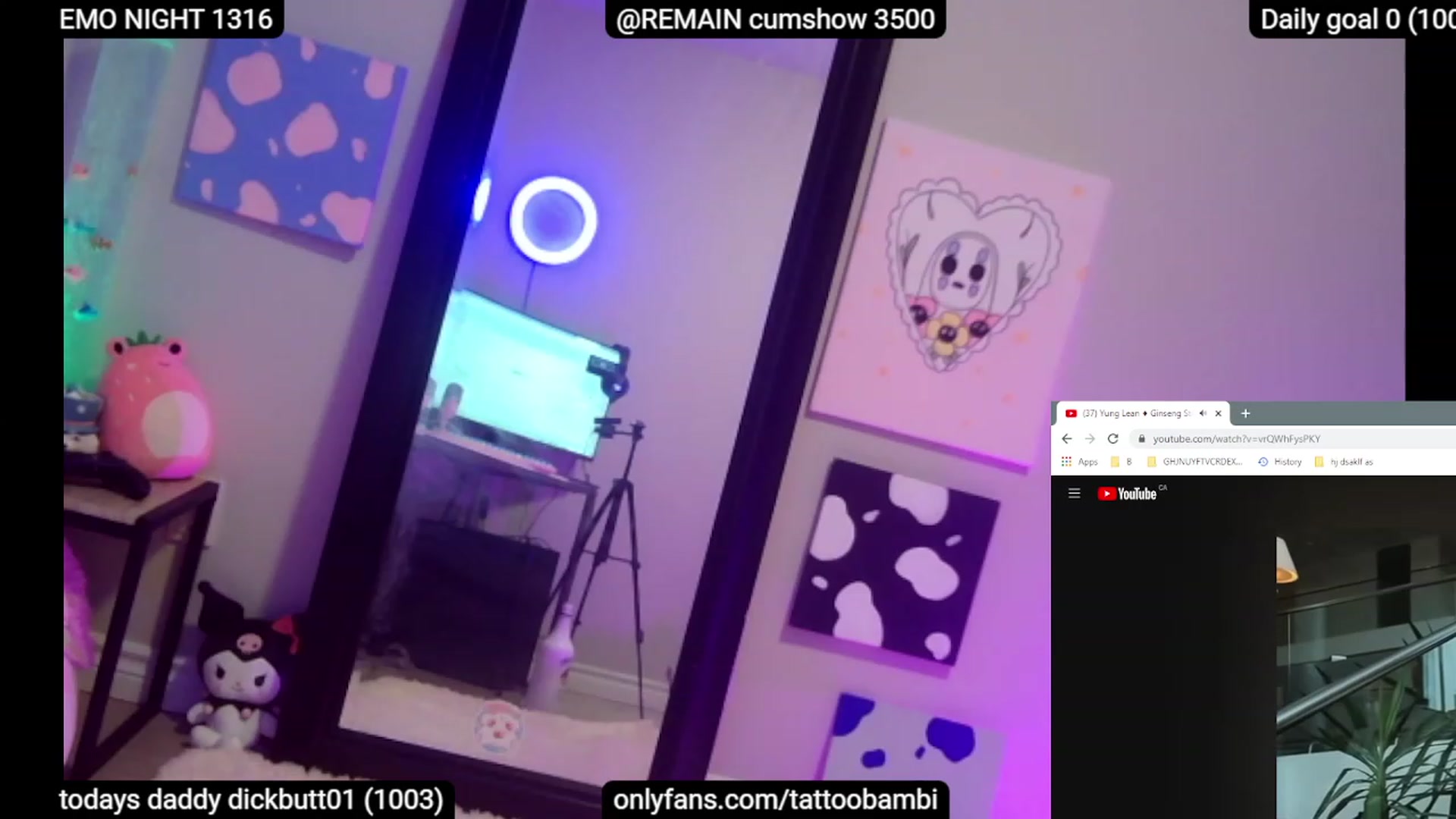 Gallery image thumbnail from Tattoobambi's myfreecams stream on, 06/17/2023, 06:02 image 16 of 20