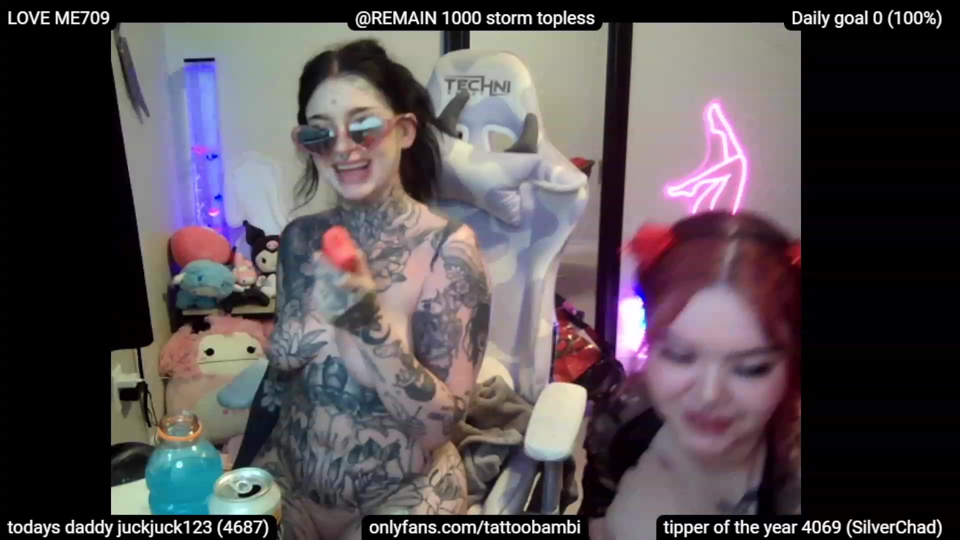 Gallery image thumbnail from Tattoobambi's myfreecams stream on, 07/08/2023, 02:46 image 18 of 20