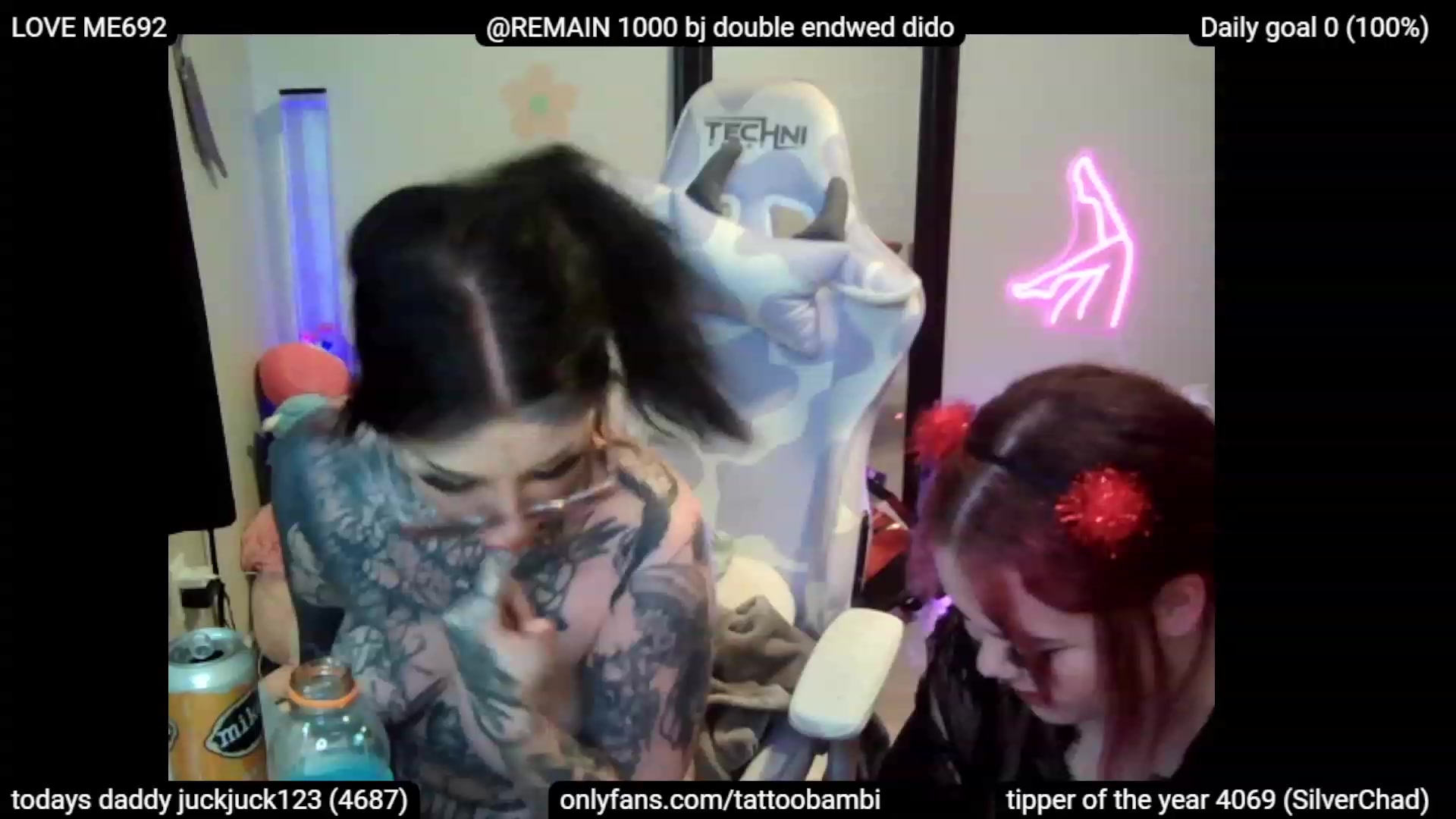 Gallery image thumbnail from Tattoobambi's myfreecams stream on, 07/08/2023, 02:46 image 19 of 20