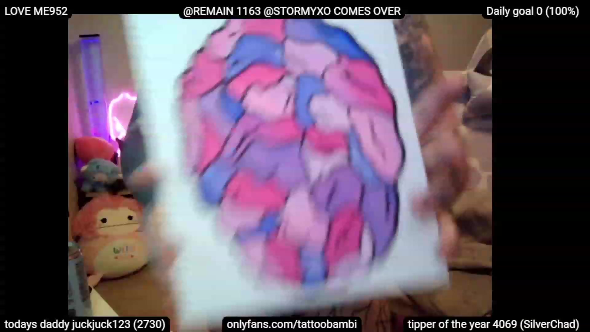 Gallery image thumbnail from Tattoobambi's myfreecams stream on, 07/08/2023, 02:46 image 4 of 20
