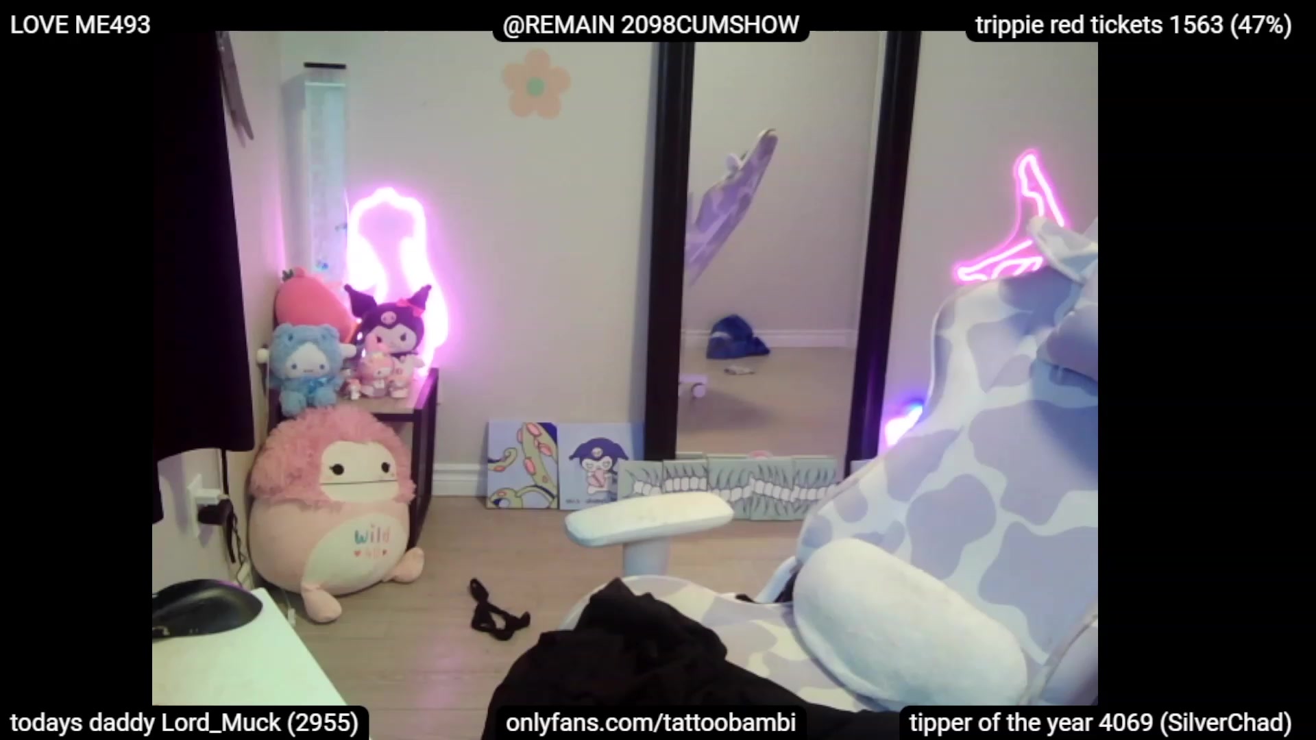 Gallery image thumbnail from Tattoobambi's myfreecams stream on, 07/11/2023, 04:42 image 1 of 20