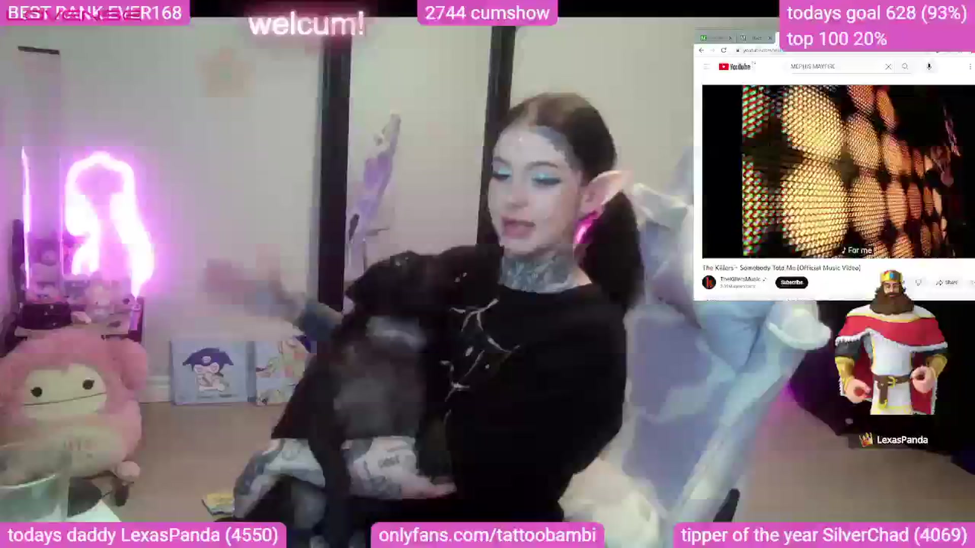 Gallery image thumbnail from Tattoobambi's myfreecams stream on, 07/31/2023, 06:22 image 18 of 20