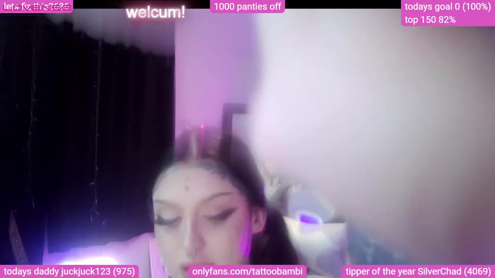 Gallery image thumbnail from Tattoobambi's myfreecams stream on, 08/09/2023, 04:35 image 10 of 20