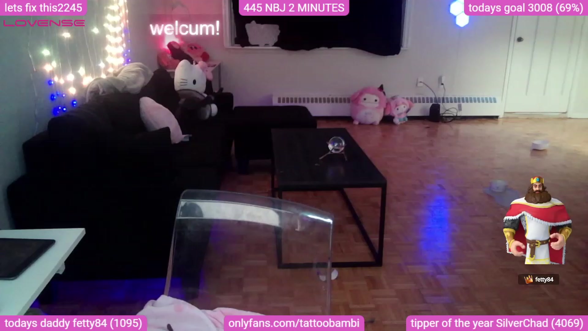 Gallery image thumbnail from Tattoobambi's myfreecams stream on, 08/19/2023, 04:33 image 10 of 20