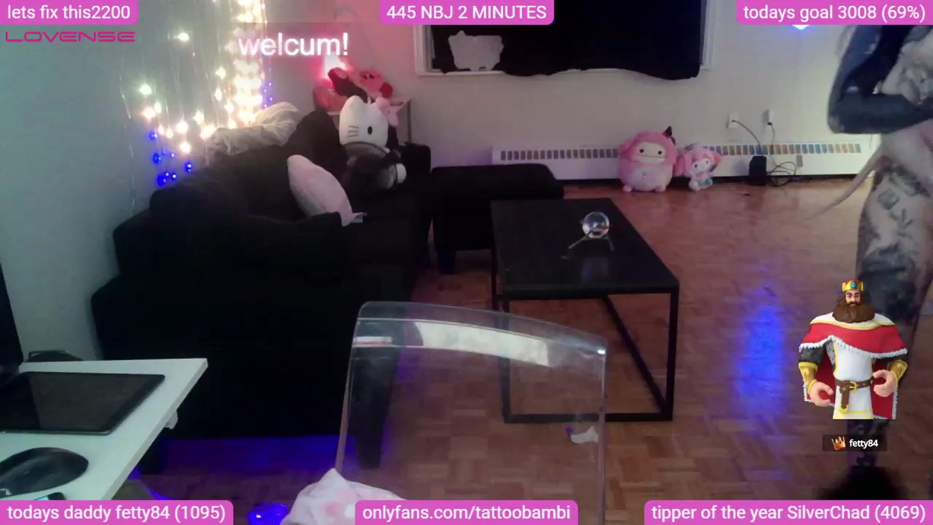 Gallery image thumbnail from Tattoobambi's myfreecams stream on, 08/19/2023, 04:33 image 16 of 20