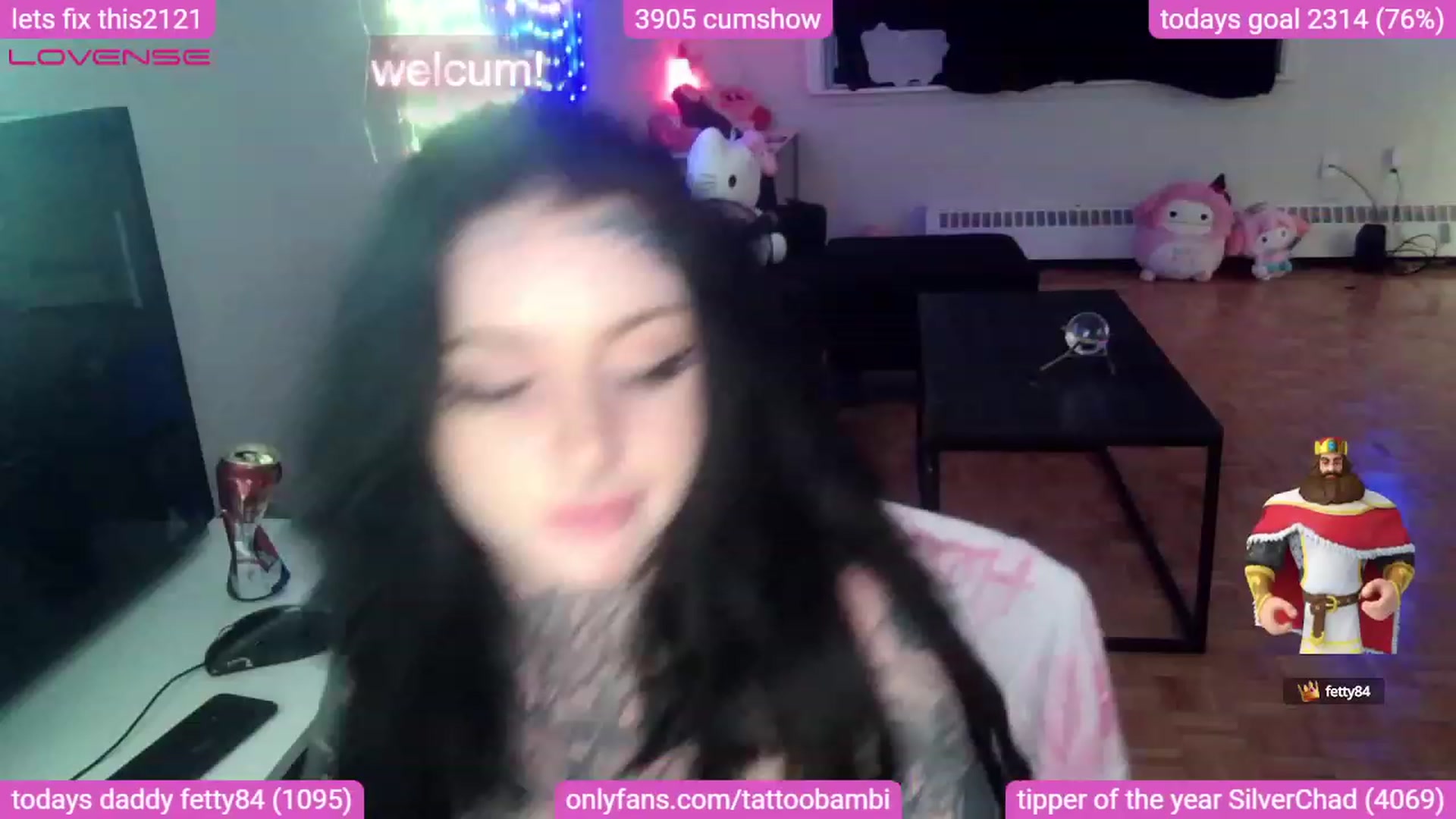 Gallery image thumbnail from Tattoobambi's myfreecams stream on, 08/19/2023, 05:52 image 15 of 20