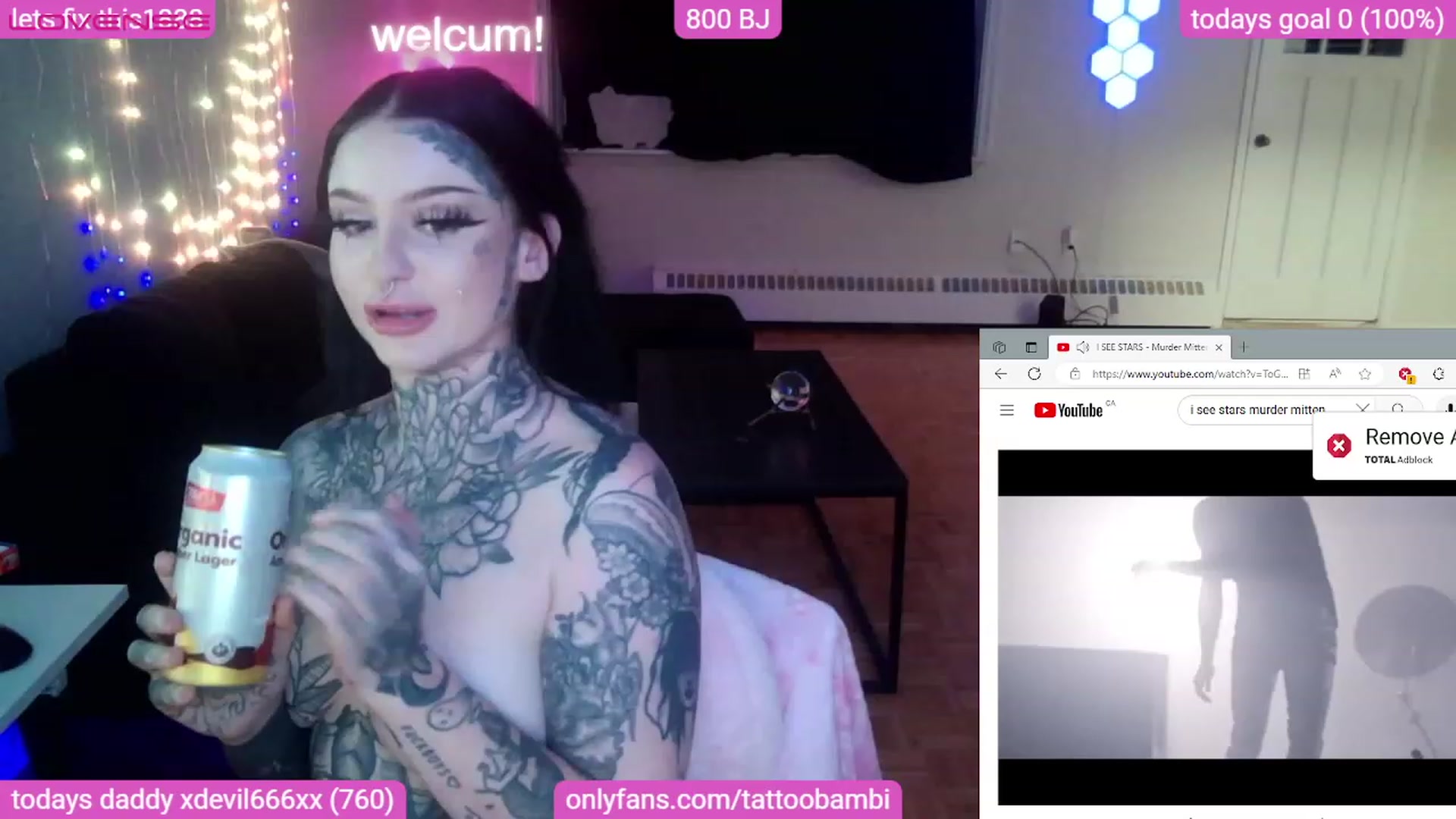 Gallery image thumbnail from Tattoobambi's myfreecams stream on, 08/20/2023, 05:41 image 12 of 20