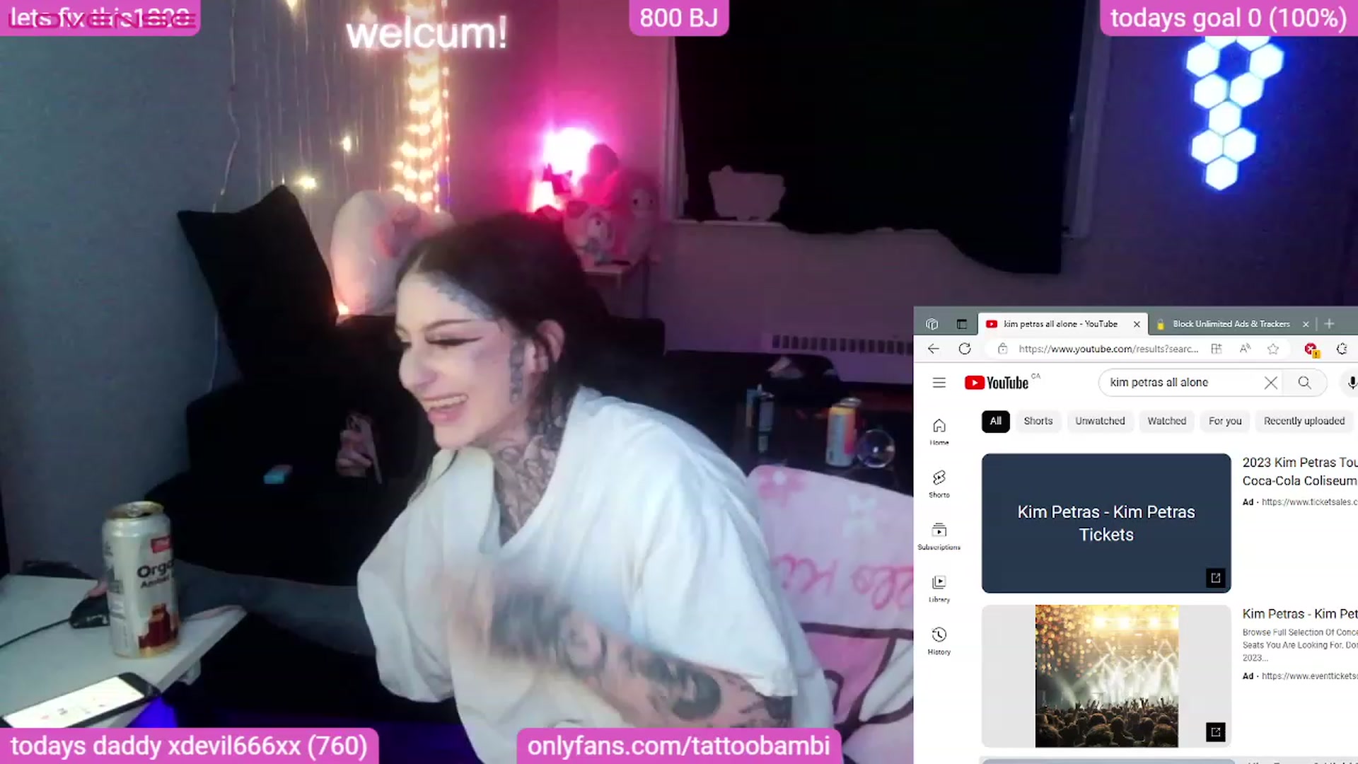 Gallery image thumbnail from Tattoobambi's myfreecams stream on, 08/20/2023, 07:06 image 3 of 20
