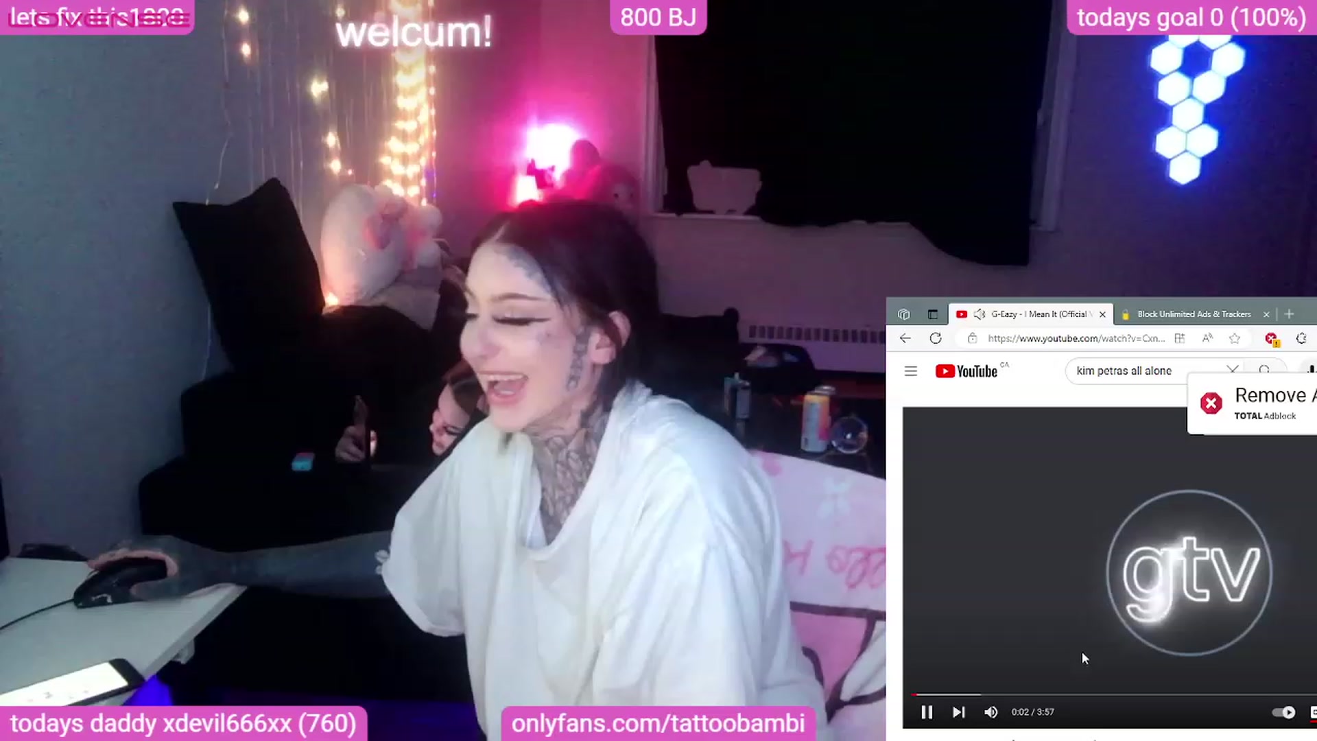 Gallery image thumbnail from Tattoobambi's myfreecams stream on, 08/20/2023, 07:06 image 9 of 20