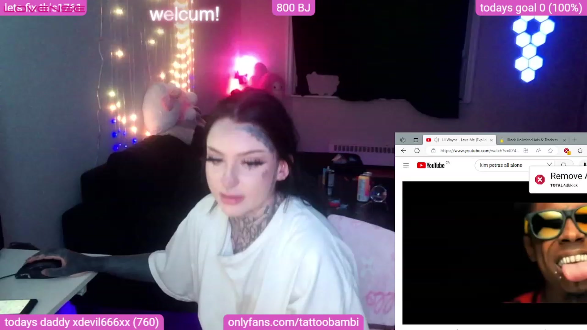 Gallery image thumbnail from Tattoobambi's myfreecams stream on, 08/20/2023, 07:06 image 19 of 20
