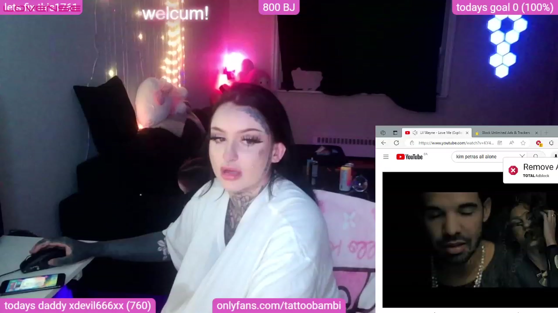 Gallery image thumbnail from Tattoobambi's myfreecams stream on, 08/20/2023, 07:06 image 16 of 20
