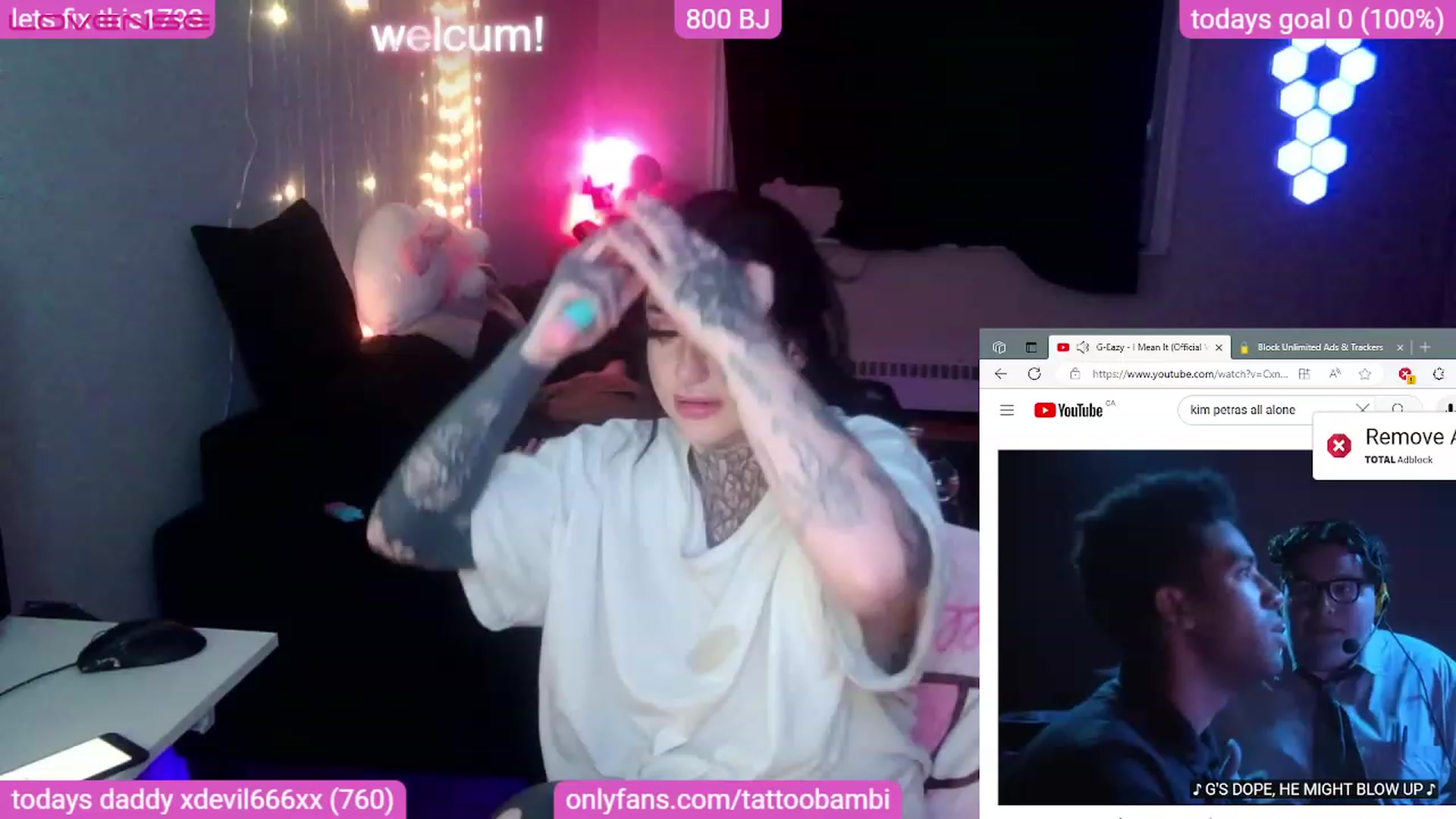 Gallery image thumbnail from Tattoobambi's myfreecams stream on, 08/20/2023, 07:06 image 13 of 20