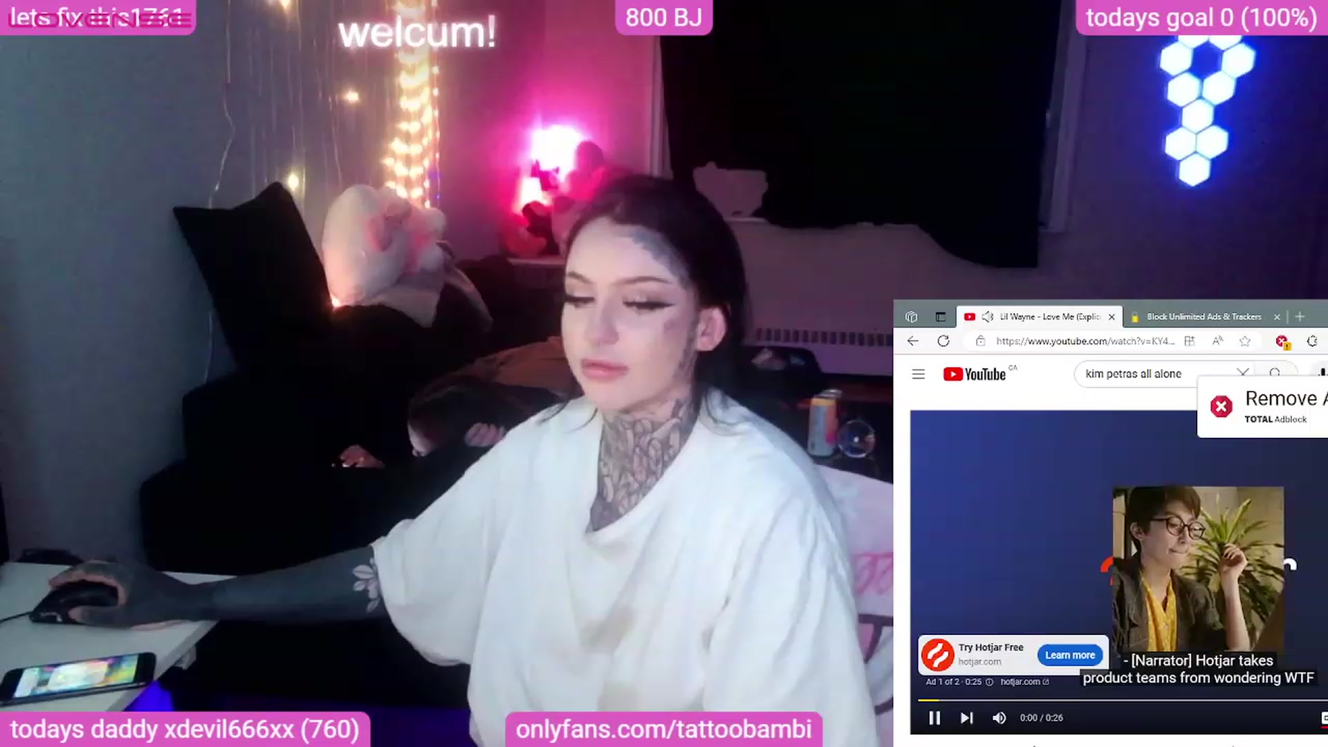 Gallery image thumbnail from Tattoobambi's myfreecams stream on, 08/20/2023, 07:06 image 15 of 20