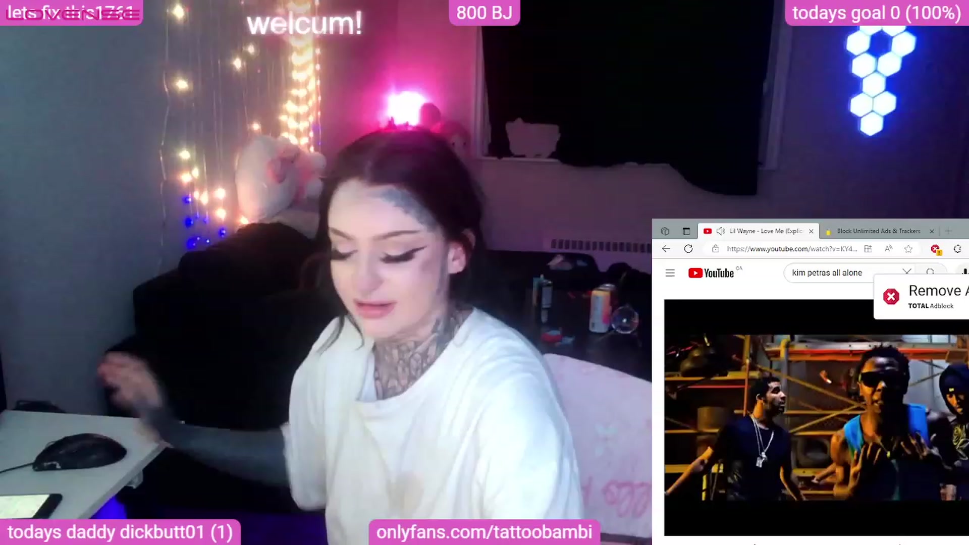 Gallery image thumbnail from Tattoobambi's myfreecams stream on, 08/20/2023, 07:06 image 20 of 20