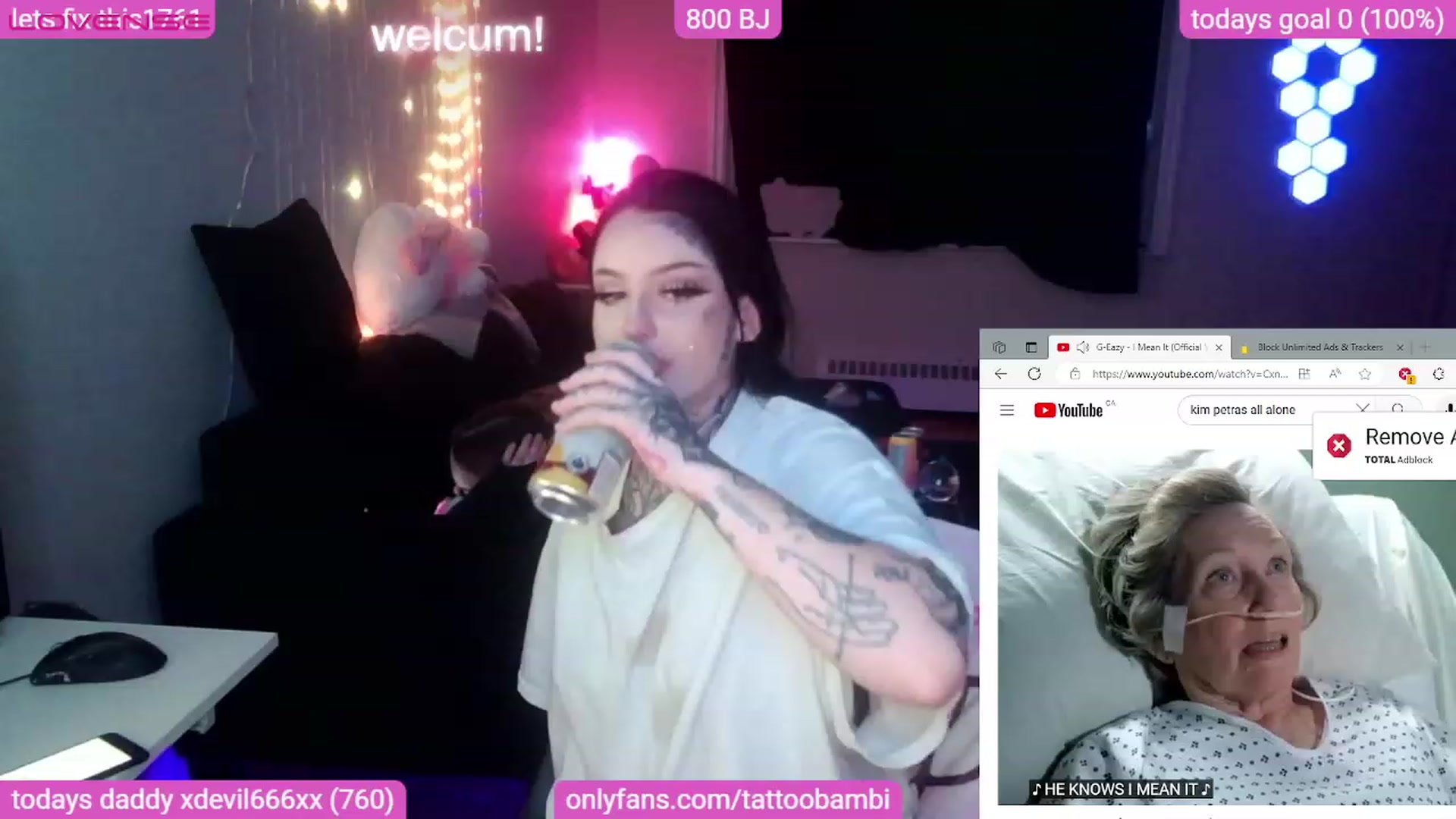 Gallery image thumbnail from Tattoobambi's myfreecams stream on, 08/20/2023, 07:06 image 14 of 20