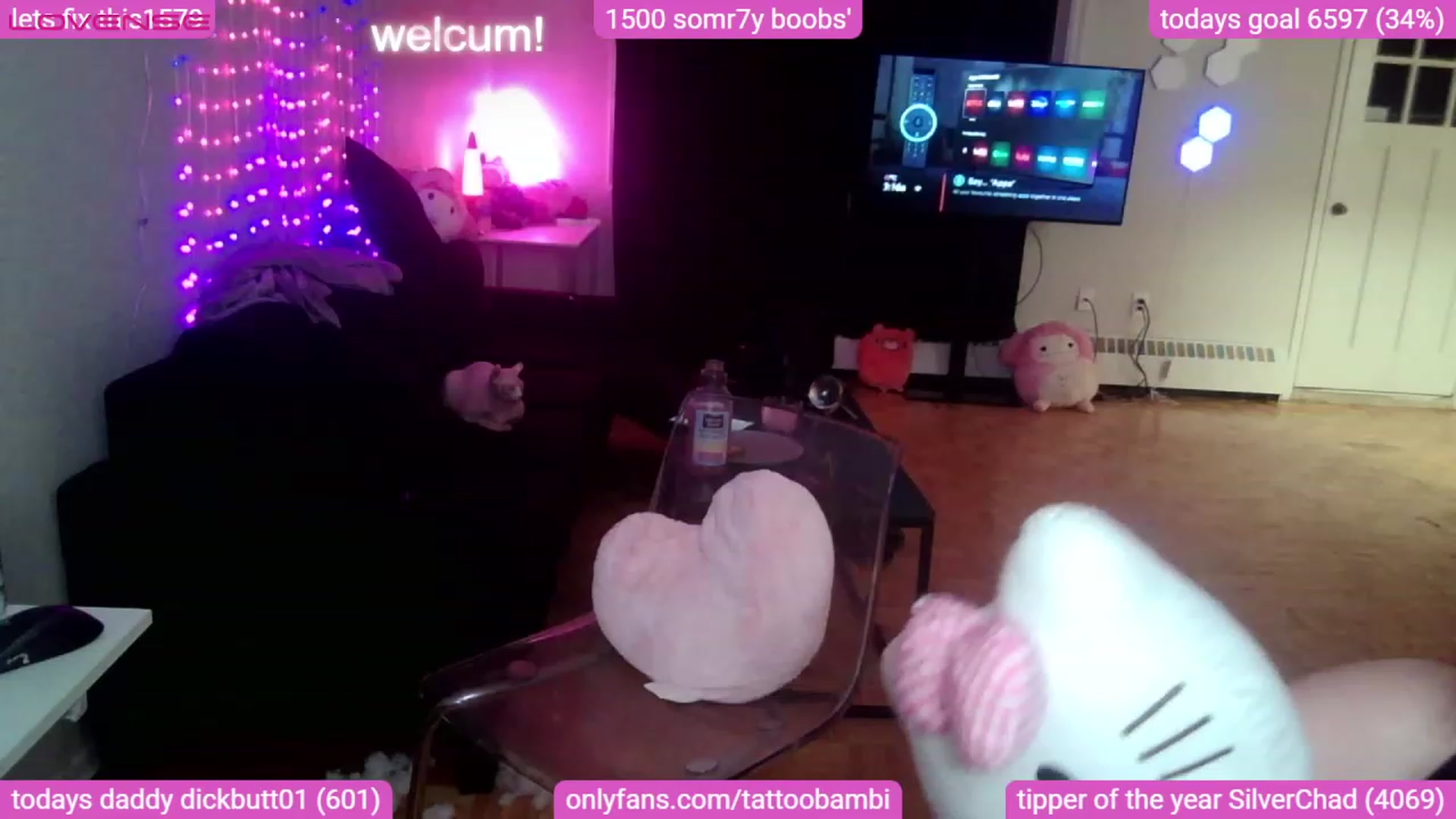 Gallery image thumbnail from Tattoobambi's myfreecams stream on, 08/26/2023, 07:22 image 16 of 20