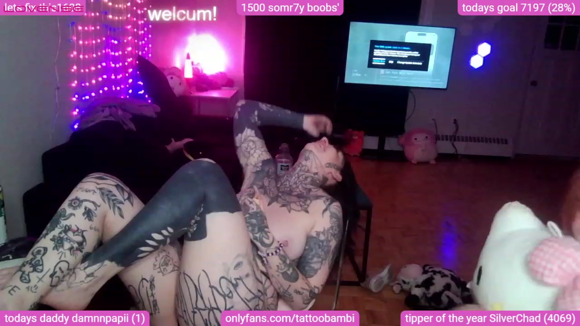 Gallery image thumbnail from Tattoobambi's myfreecams stream on, 08/26/2023, 07:22 image 5 of 20
