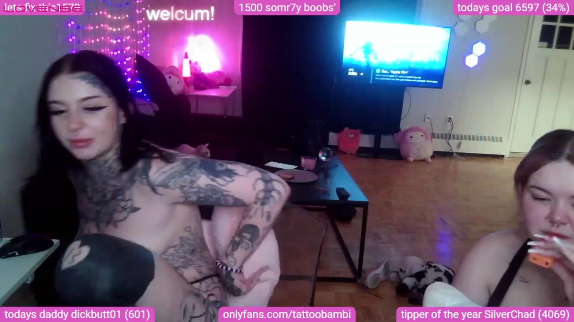 Gallery image thumbnail from Tattoobambi's myfreecams stream on, 08/26/2023, 07:22 image 20 of 20
