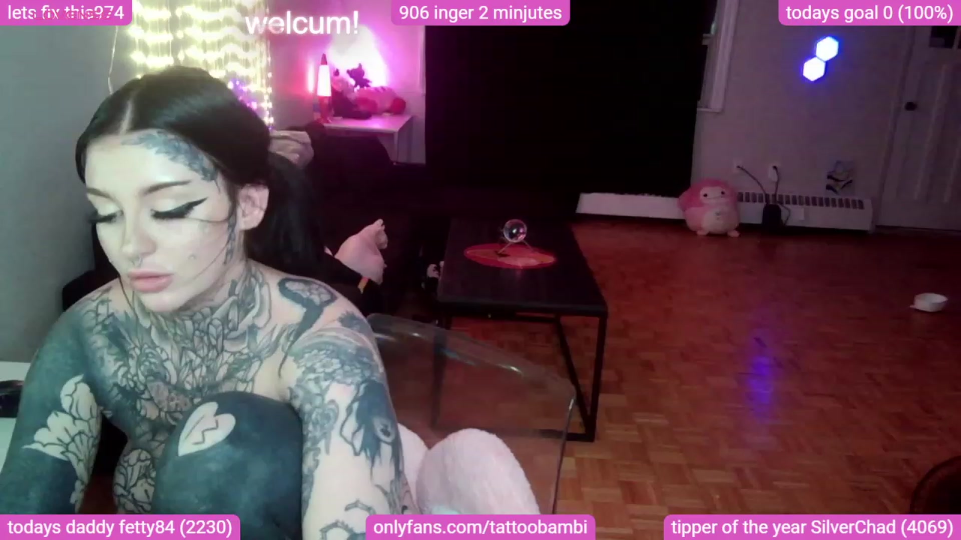 Gallery image thumbnail from Tattoobambi's myfreecams stream on, 09/03/2023, 04:50 image 11 of 20