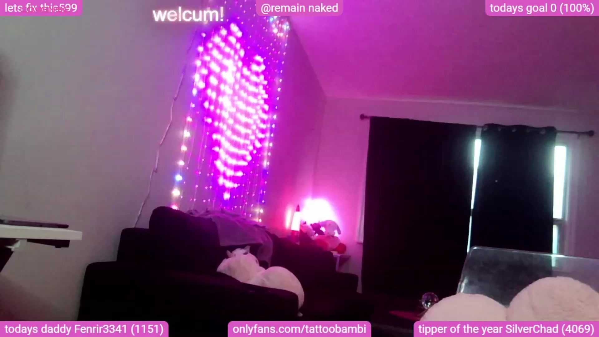 Gallery image thumbnail from Tattoobambi's myfreecams stream on, 09/06/2023, 24:01 image 8 of 20
