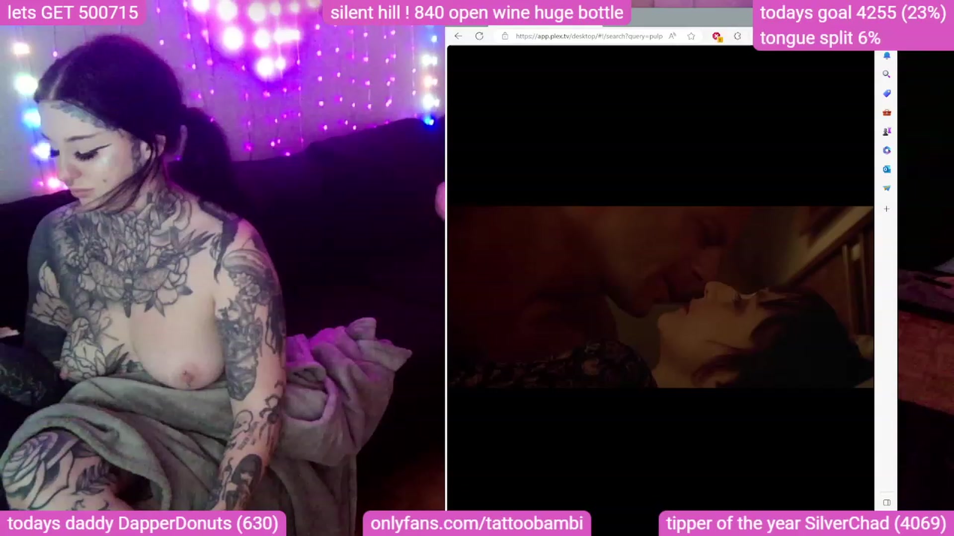 Gallery image thumbnail from Tattoobambi's myfreecams stream on, 09/08/2023, 01:44 image 20 of 20
