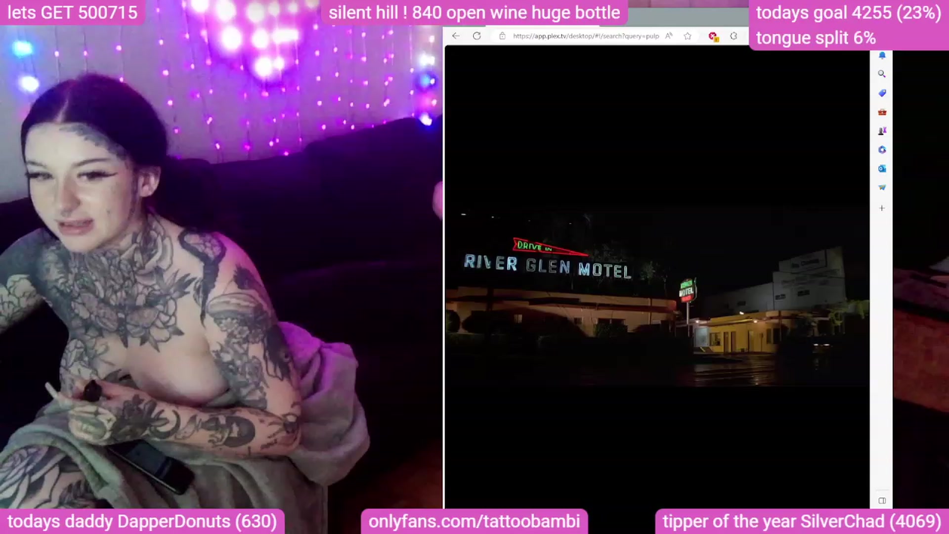 Gallery image thumbnail from Tattoobambi's myfreecams stream on, 09/08/2023, 01:44 image 19 of 20