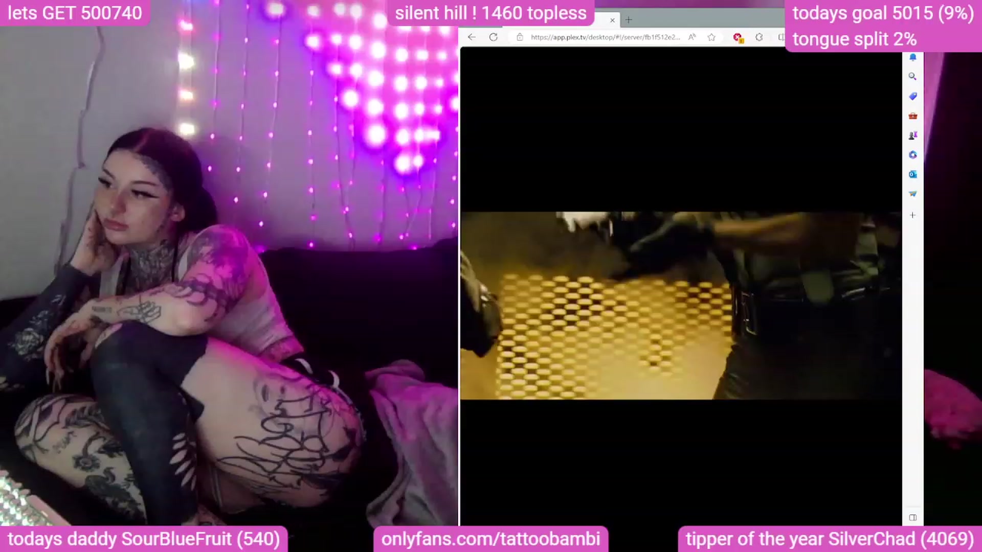 Gallery image thumbnail from Tattoobambi's myfreecams stream on, 09/08/2023, 03:00 image 4 of 20