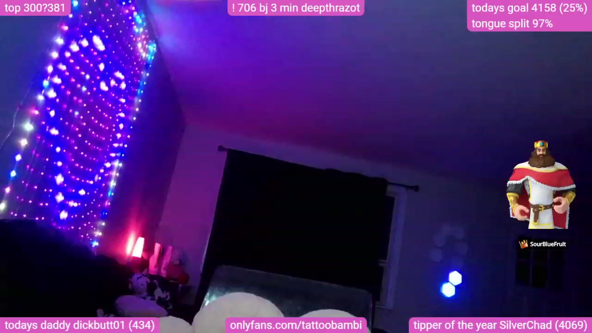 Gallery image thumbnail from Tattoobambi's myfreecams stream on, 09/12/2023, 04:26 image 16 of 20
