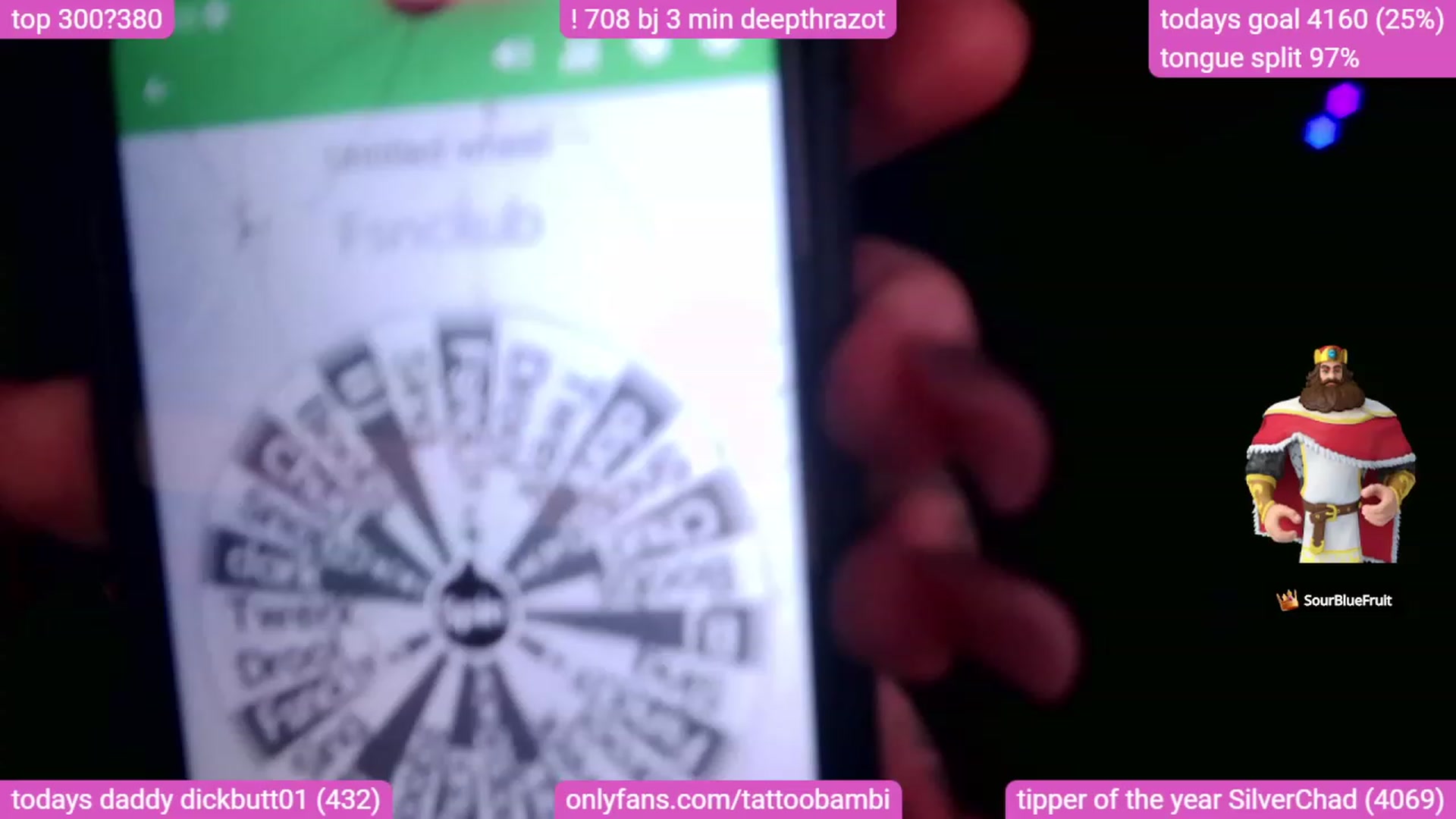 Gallery image thumbnail from Tattoobambi's myfreecams stream on, 09/12/2023, 04:26 image 12 of 20