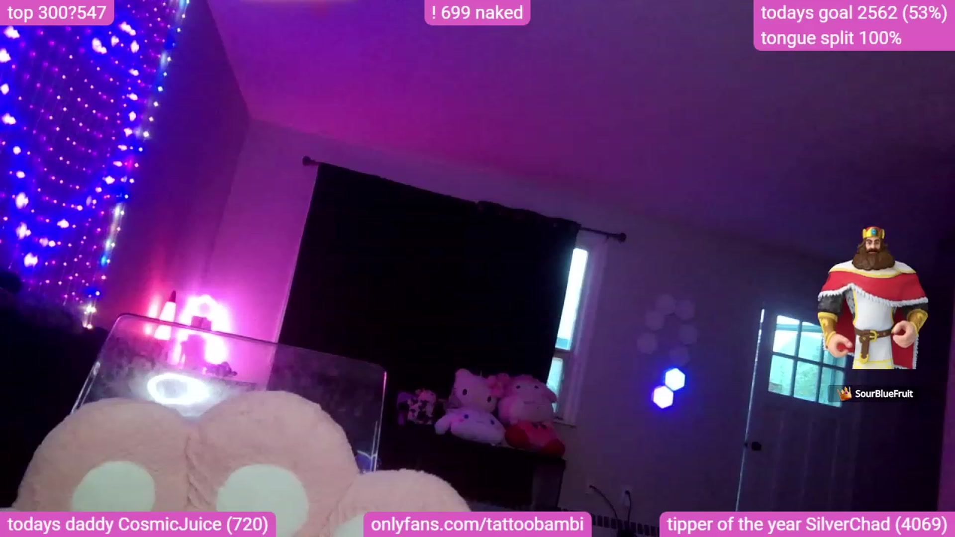 Gallery image thumbnail from Tattoobambi's myfreecams stream on, 09/15/2023, 23:51 image 2 of 20