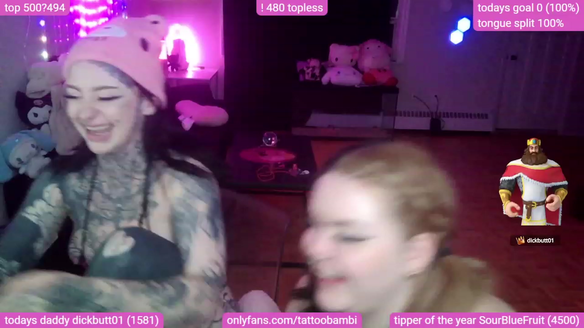 Gallery image thumbnail from Tattoobambi's myfreecams stream on, 09/20/2023, 07:35 image 17 of 20
