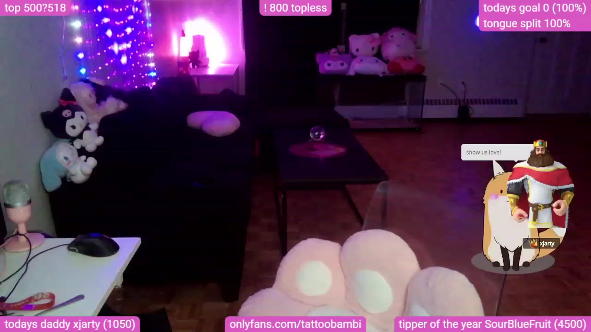 Gallery image thumbnail from Tattoobambi's myfreecams stream on, 09/23/2023, 07:11 image 10 of 20