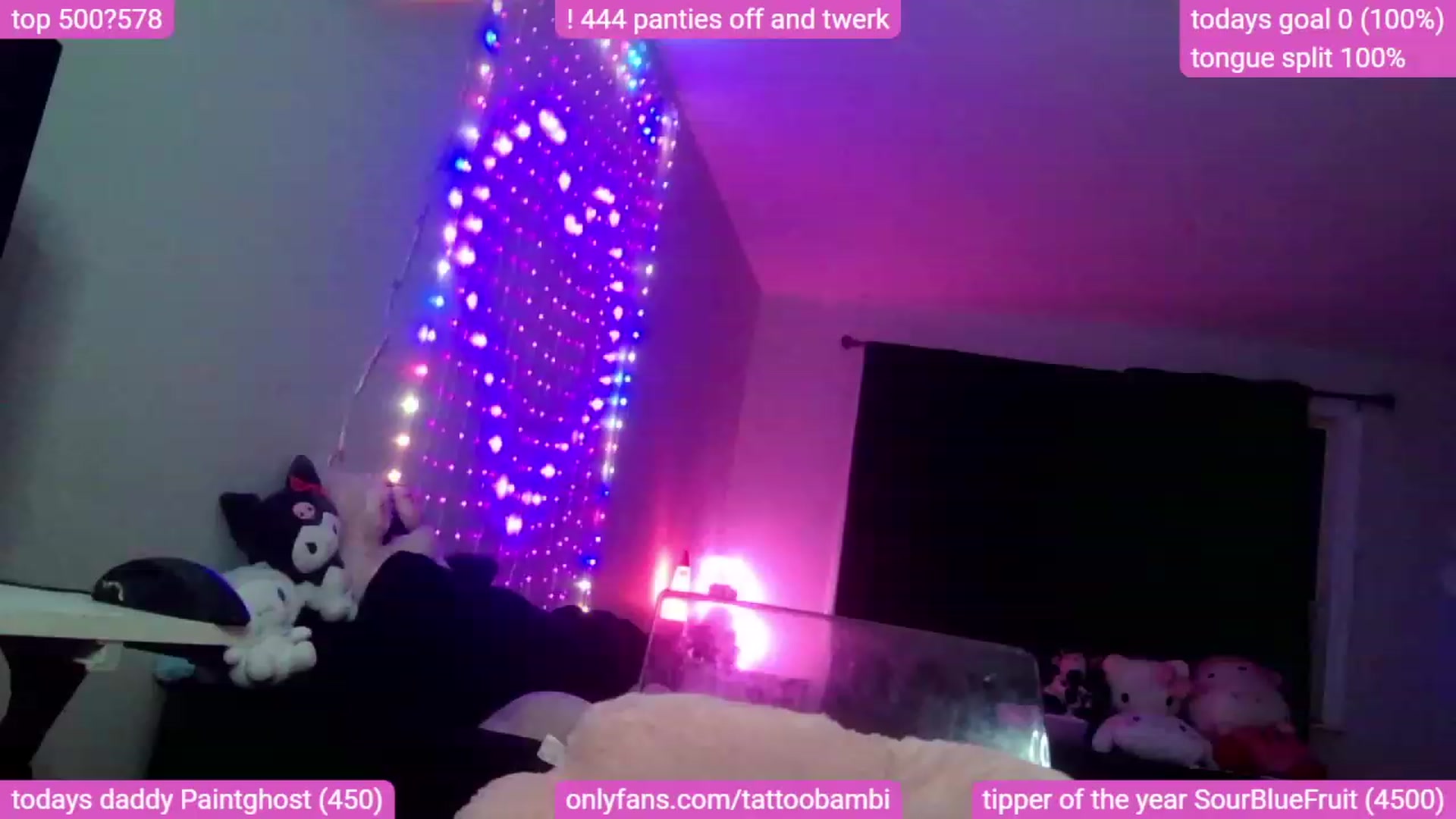 Gallery image thumbnail from Tattoobambi's myfreecams stream on, 09/27/2023, 01:28 image 17 of 20